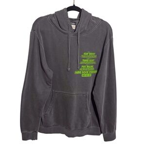 Rolling Loud Size Medium Gray Hard Rock Stadium Hoodie Sweater Travis Scott Asap